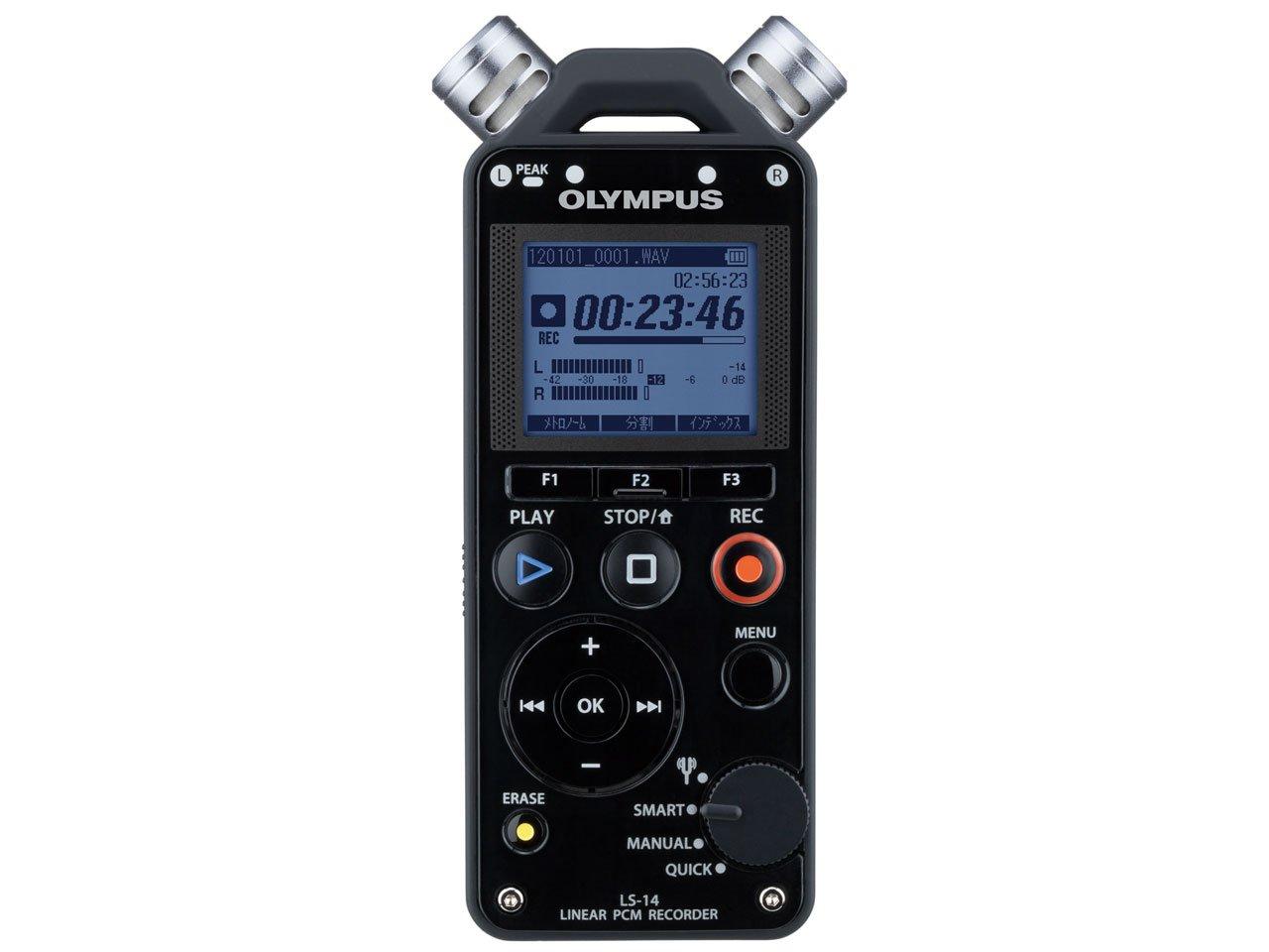 Линейный PCM-диктофон OLYMPUS 4 ГБ с функцией автоматической регулировки уровня записи, оснащенный системой из 3 микрофонов LS-14
Линейный PCM-диктофон OLYMPUS 4 ГБ с функцией автоматической регулировки уровня записи, оснащенный системой из 3 микрофонов LS-14