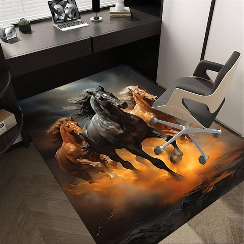 1PC Horses Running Non-Slip Floor Carpet Compatible for Office&Living Room&Dining room - Flat-Weave Machine- Soft & Pattern-E284 60cm by 90cm
1PC Horses Running Non-Slip Floor Carpet Compatible for Office&Living Room&Dining room - Flat-Weave Machine- Soft & Pattern-E284 60cm by 90cm