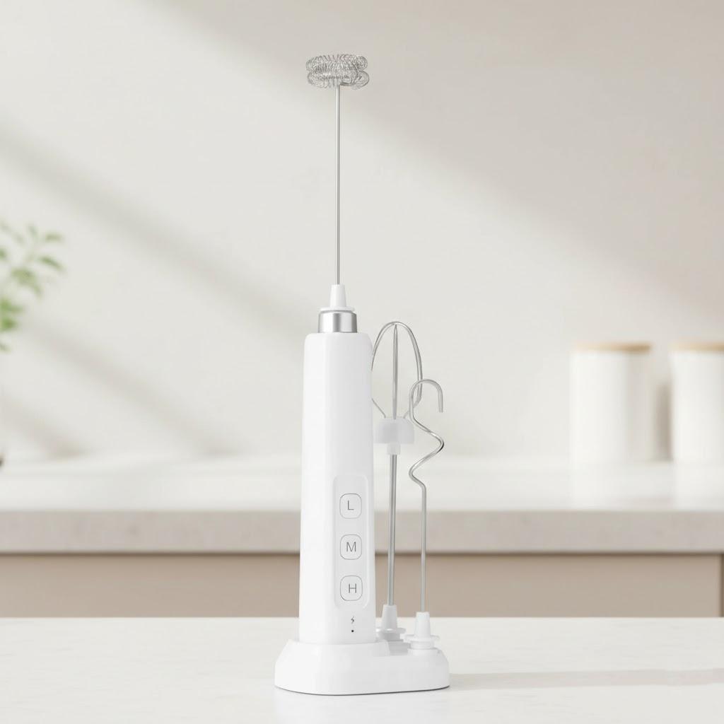 Handheld USB Rechargeable Mini Electric Milk Frother 3 Speeds Whisking Baking Aid Multi Functional Attachments зелений
Handheld USB Rechargeable Mini Electric Milk Frother 3 Speeds Whisking Baking Aid Multi Functional Attachments зелений