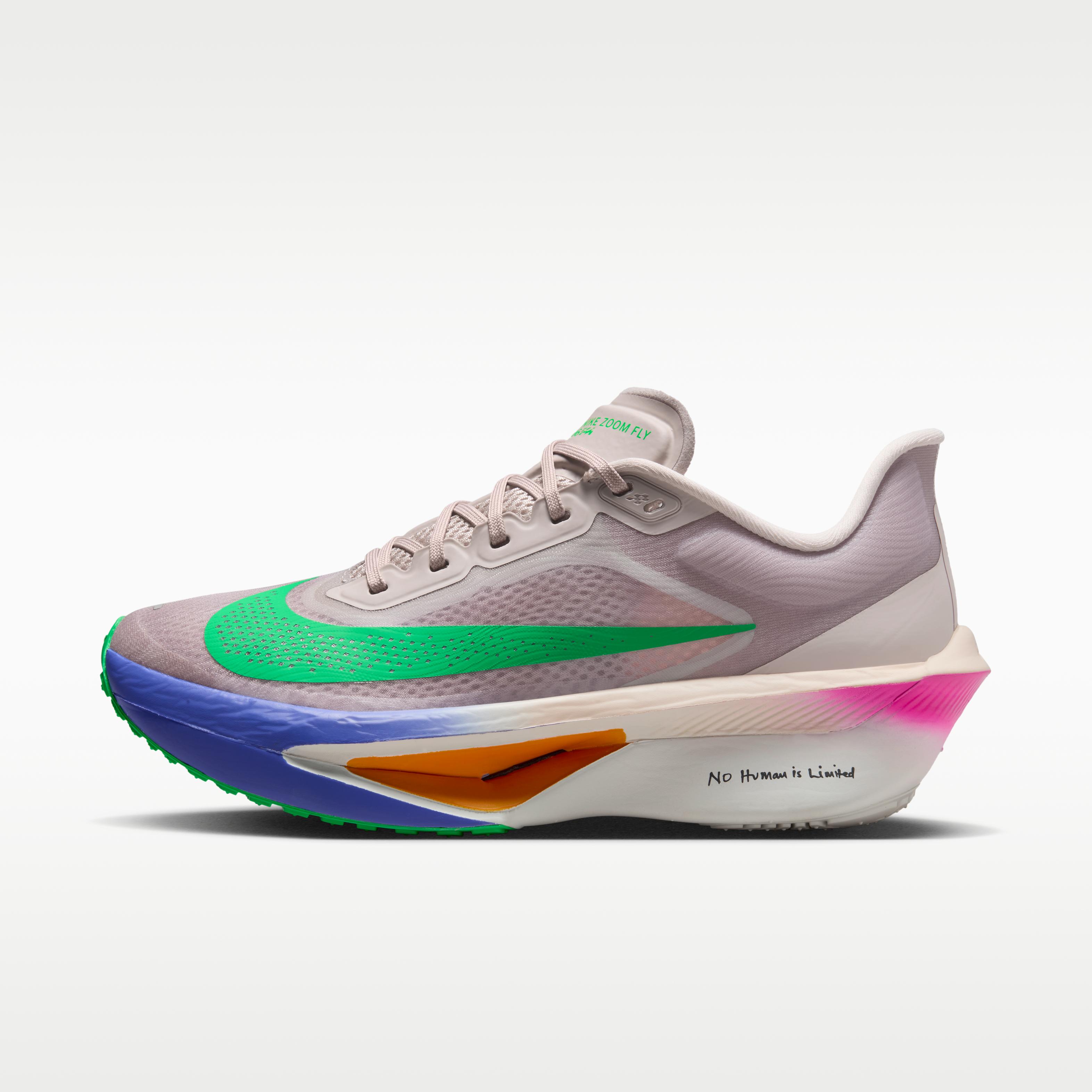 Nike Zoom Fly 6 Eliud Kipchoge No Human is Limited (Women s) 40.5
Nike Zoom Fly 6 Eliud Kipchoge No Human is Limited (Women s) 40.5