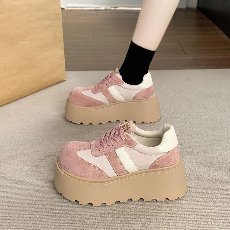 Small super platform women s shoes are not tired of feet, new versatile casual height increase single shoes lace-up casual shoes women 35
Small super platform women s shoes are not tired of feet, new versatile casual height increase single shoes lace-up casual shoes women 35