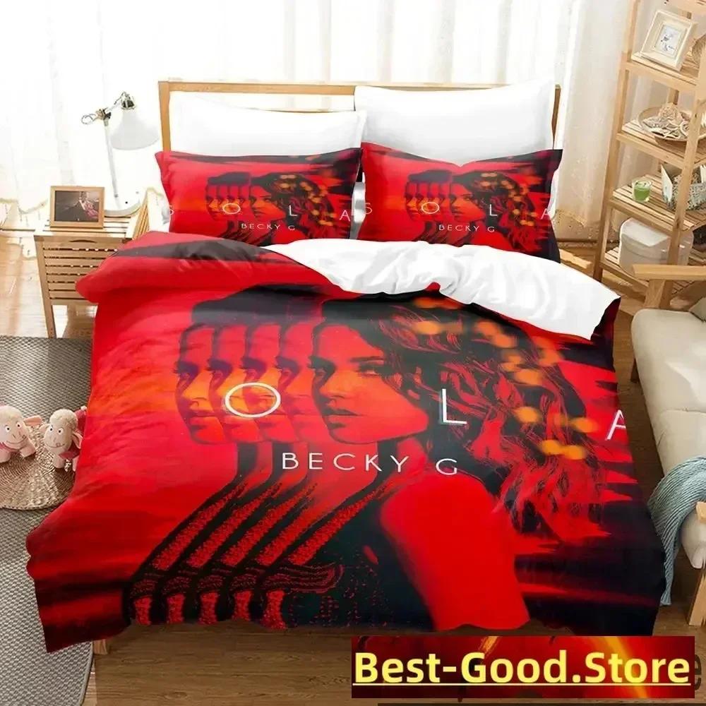 3D Print Singer Becky G Bedding Set Duvet Cover Sheet Printed Bed Set Pillowcase Bed Full Queen King Size Comforter Bedroom 135x200cm
3D Print Singer Becky G Bedding Set Duvet Cover Sheet Printed Bed Set Pillowcase Bed Full Queen King Size Comforter Bedroom 135x200cm