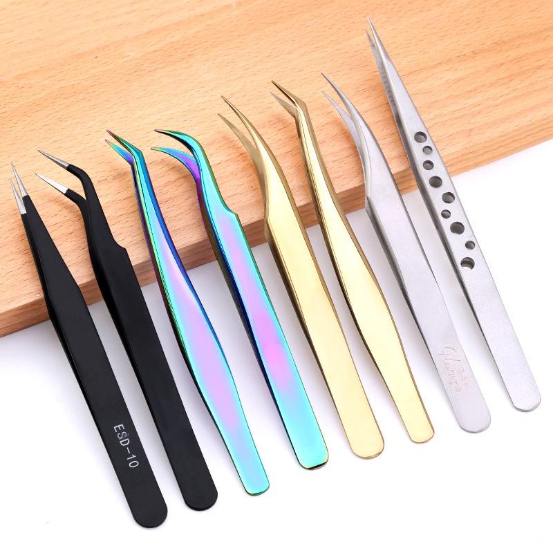 Black Stainless Steel Anti-static Manicure Tweezers - Pointed for Precision Nail Art and Crafting Tools
Black Stainless Steel Anti-static Manicure Tweezers - Pointed for Precision Nail Art and Crafting Tools