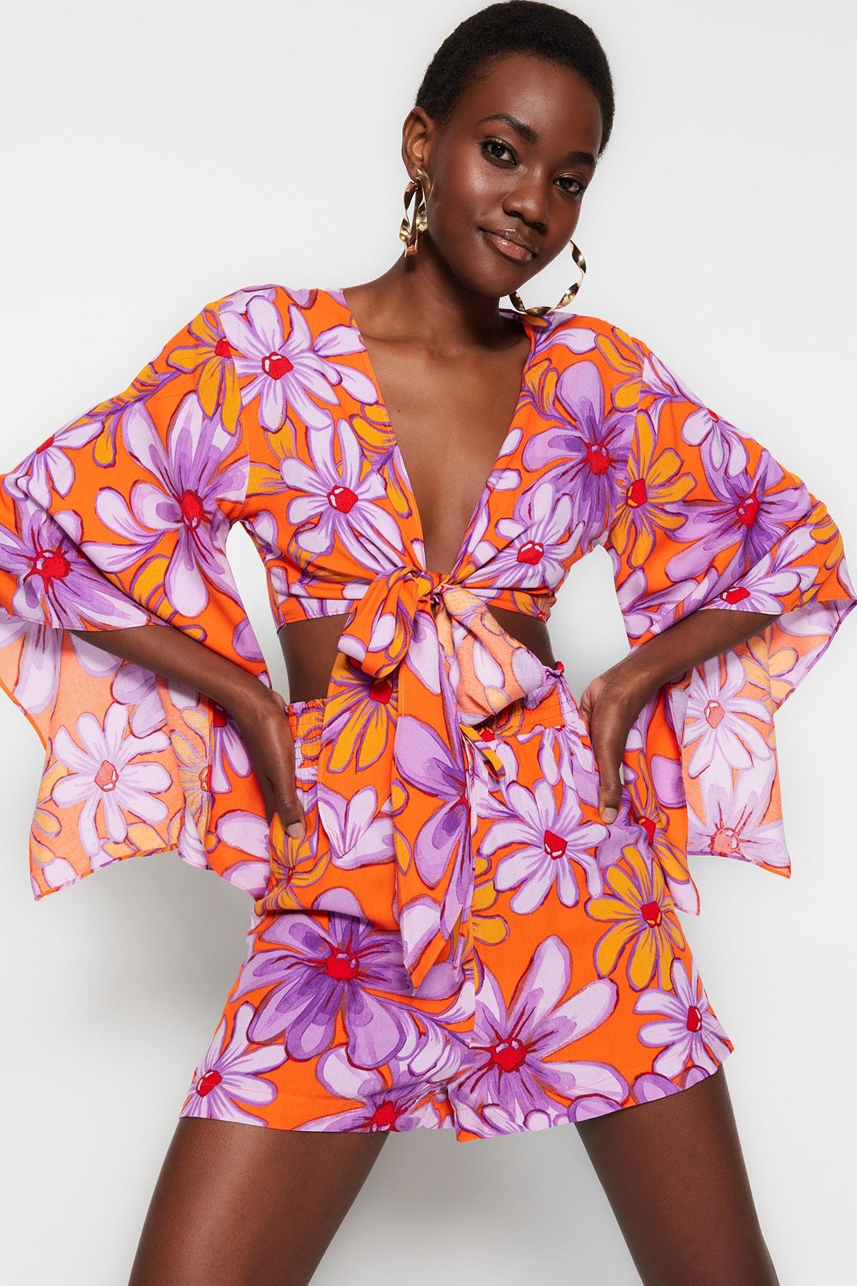 Комплект из двух предметов - Многоцветный - Стандартный крой
Комплект из двух предметов - Многоцветный - Стандартный крой