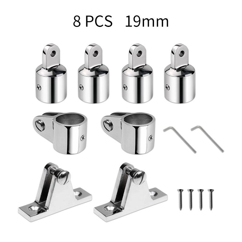 AndyMarine 8 PCS Marine 316 Stainless Steel Bimini Top Hardware Fitting Set Deck Hinge Jaw Slide Eye End Fitting 19mm 8pcs
AndyMarine 8 PCS Marine 316 Stainless Steel Bimini Top Hardware Fitting Set Deck Hinge Jaw Slide Eye End Fitting 19mm 8pcs