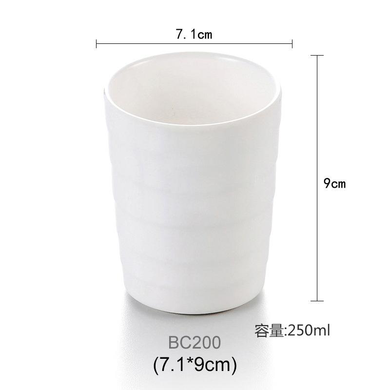 Имитация фарфора, меламиновые чайные кружки, утолщенные пластиковые бутылки, устойчивые к падениям, стаканы для воды, кухонные принадлежности для питья 150-250ml
Имитация фарфора, меламиновые чайные кружки, утолщенные пластиковые бутылки, устойчивые к падениям, стаканы для воды, кухонные принадлежности для питья 150-250ml