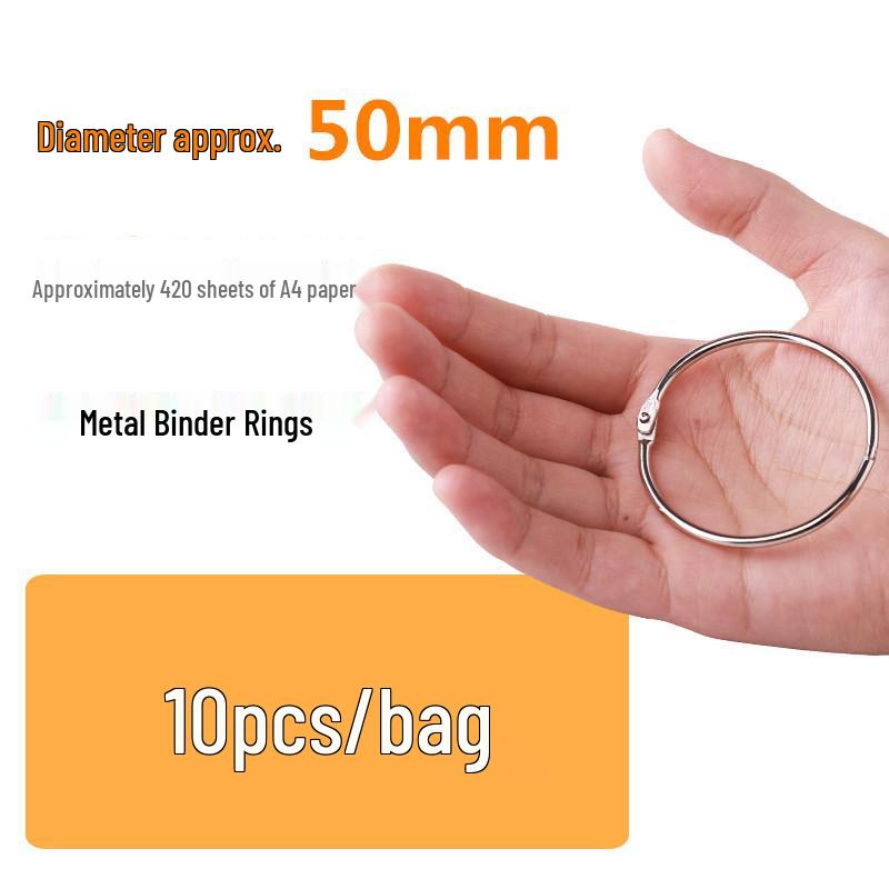 Металлические кольца для переплета для самодельных альбомов и календарей
Металлические кольца для переплета для самодельных альбомов и календарей