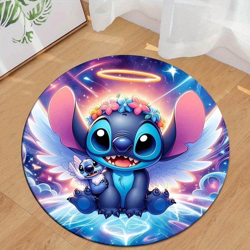 1pc Stitch Round Area Rug , Playroom Bedroom Living Room Indoor Decor Rug , Perfect for Leisure Areas , Bedside , Cloakroom , and Outdoor Sp 80cm/31.5in
1pc Stitch Round Area Rug , Playroom Bedroom Living Room Indoor Decor Rug , Perfect for Leisure Areas , Bedside , Cloakroom , and Outdoor Sp 80cm/31.5in