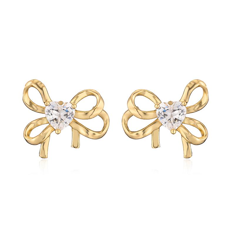 HECHENG, Exquisite and Sweet Butterfly Knot Heart Set CZ Stone Sparkling Women s Zircon Earrings 1 Pair of Two Colors to Choose Other золотой
HECHENG, Exquisite and Sweet Butterfly Knot Heart Set CZ Stone Sparkling Women s Zircon Earrings 1 Pair of Two Colors to Choose Other золотой