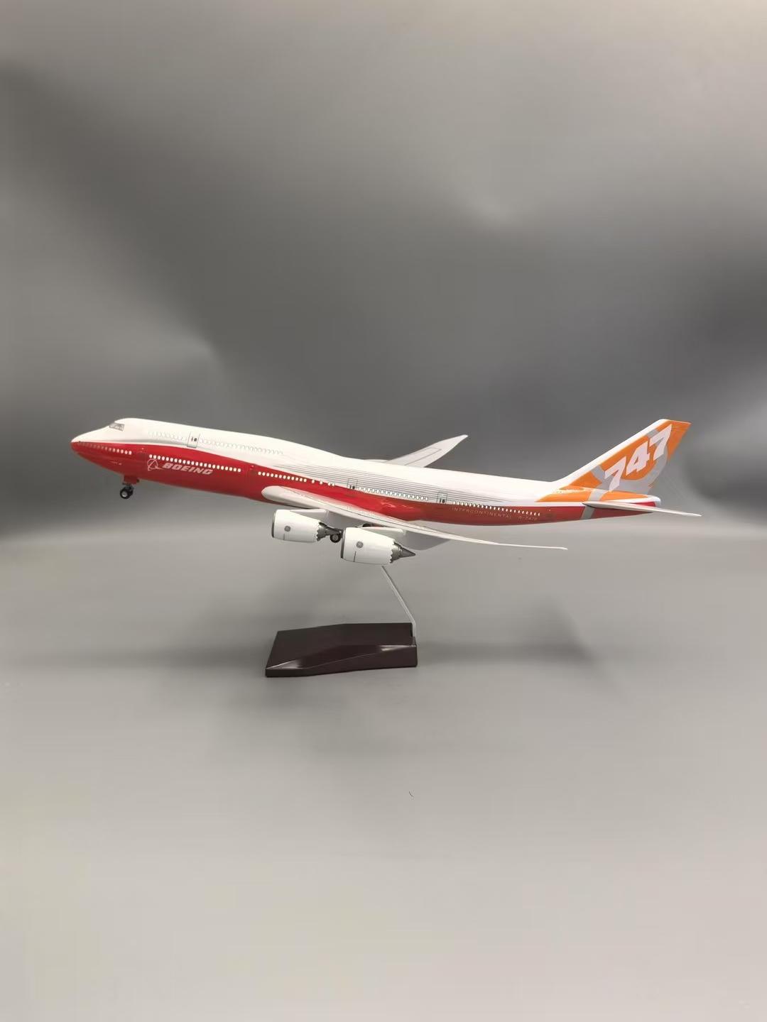 47cm Model Aircraft B747-8 Prototype Airways Diecast Resin Airplane 1/160 Scale With Light Collectible Model Kit Ornament No light
47cm Model Aircraft B747-8 Prototype Airways Diecast Resin Airplane 1/160 Scale With Light Collectible Model Kit Ornament No light