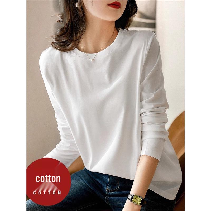 200g Women s Pure Cotton Round Neck T-Shirt - Autumn/Winter, Solid Color, Plus Size, Loose Fit 4XL белый
200g Women s Pure Cotton Round Neck T-Shirt - Autumn/Winter, Solid Color, Plus Size, Loose Fit 4XL белый