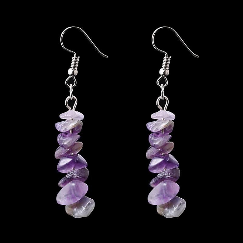 Natural Stone Earrings 7 Chakra Long Fringed Statement Drop Earrings For Women Round Beads Reiki Healing Jewelry Party Gift
Natural Stone Earrings 7 Chakra Long Fringed Statement Drop Earrings For Women Round Beads Reiki Healing Jewelry Party Gift
