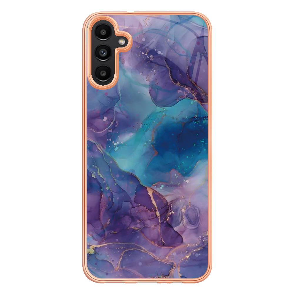 TPU Case for Samsung Galaxy A14 5G/4G Electroplating IMD Phone Shell YB IMD Series-16 Style E Marble Pattern 2.0mm Phone Cover Purple
TPU Case for Samsung Galaxy A14 5G/4G Electroplating IMD Phone Shell YB IMD Series-16 Style E Marble Pattern 2.0mm Phone Cover Purple