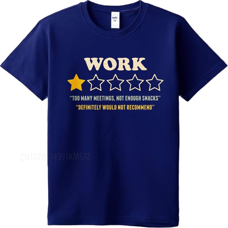 unisex summer Boys t shirt Work One Star Review Too Many Meetings Not Enough Snacks Definitely Would Not Recommend Short Sleeve 3XL
unisex summer Boys t shirt Work One Star Review Too Many Meetings Not Enough Snacks Definitely Would Not Recommend Short Sleeve 3XL