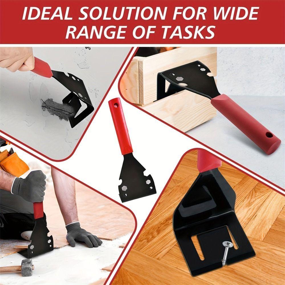 Heavy Duty Nail Puller Pry Tool Compact Tack Puller Fastener Clip Remover Trim Puller Molding червоний
Heavy Duty Nail Puller Pry Tool Compact Tack Puller Fastener Clip Remover Trim Puller Molding червоний