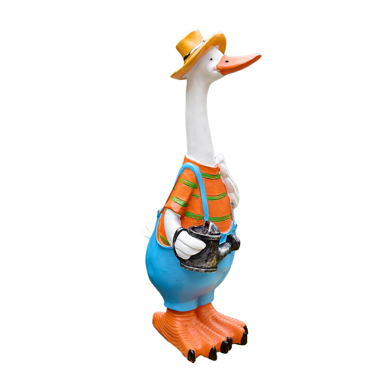 Garden Statue Decoration Sculpture Cartoon Duck Statue for Yard Garden Patio
Garden Statue Decoration Sculpture Cartoon Duck Statue for Yard Garden Patio