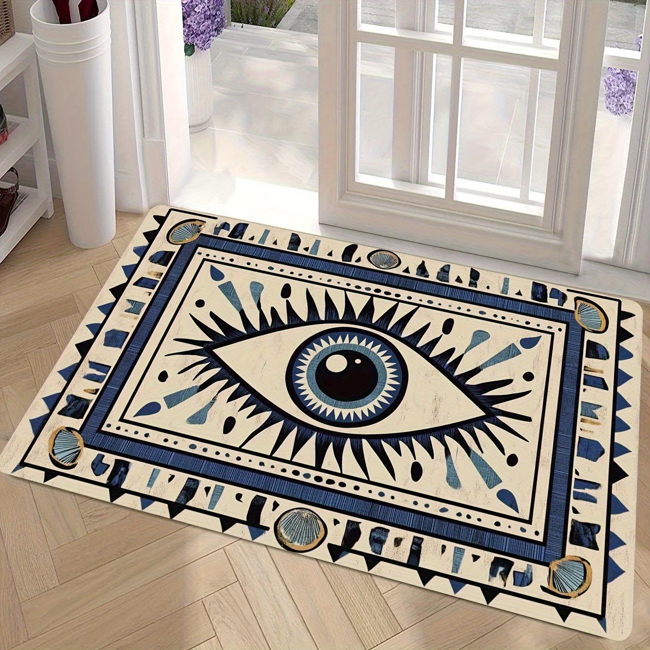 1pc Evil Eye Area Door Mat Tribal Style Rugs Floor Mat for Doormat Entrance Bedroom Polyester Floor Mat Retro Home Decoration 40x60cm
1pc Evil Eye Area Door Mat Tribal Style Rugs Floor Mat for Doormat Entrance Bedroom Polyester Floor Mat Retro Home Decoration 40x60cm