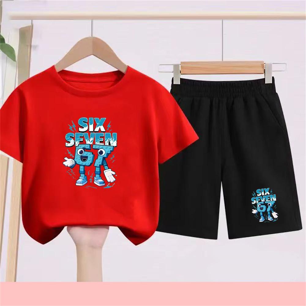 Summer Short Sleeve Children Age 3-12 Girls Set white black Boy Tshirt+Shorts 2pcs leisure Kids A4 Print Set clothing 160
Summer Short Sleeve Children Age 3-12 Girls Set white black Boy Tshirt+Shorts 2pcs leisure Kids A4 Print Set clothing 160