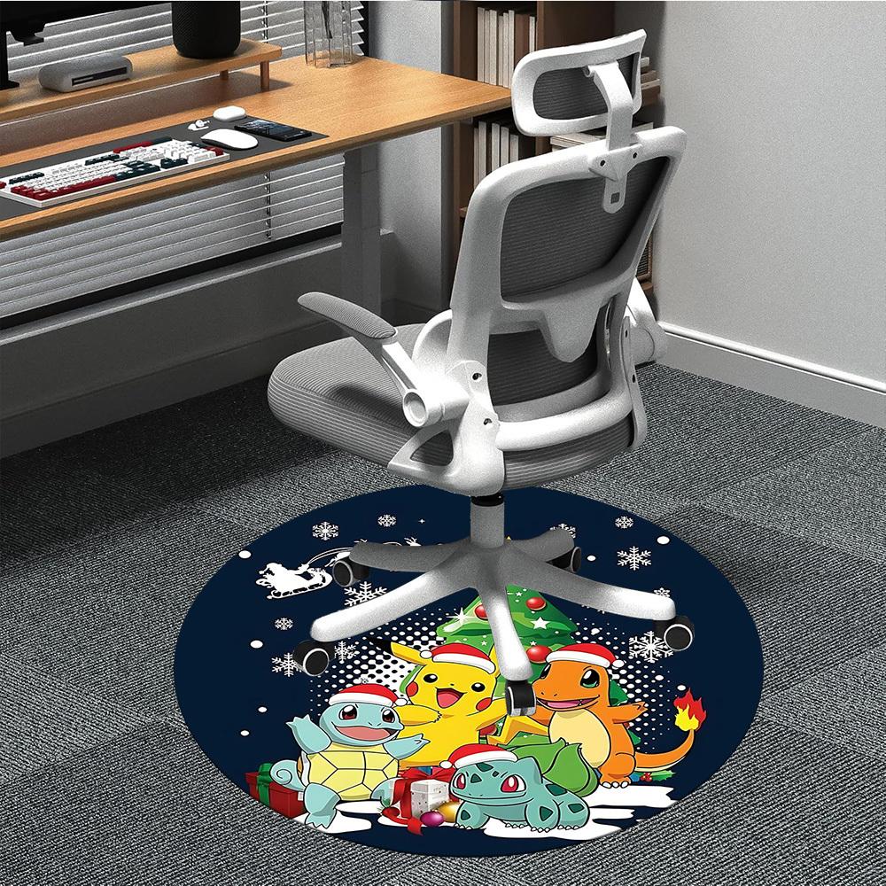1pc Christmas Pokémon Chair Carpet for Office Non-Slip,Machine Washable Rug for Office, Room - Holiday Decor - Machine Made yy251017222 80cm by 80cm
1pc Christmas Pokémon Chair Carpet for Office Non-Slip,Machine Washable Rug for Office, Room - Holiday Decor - Machine Made yy251017222 80cm by 80cm