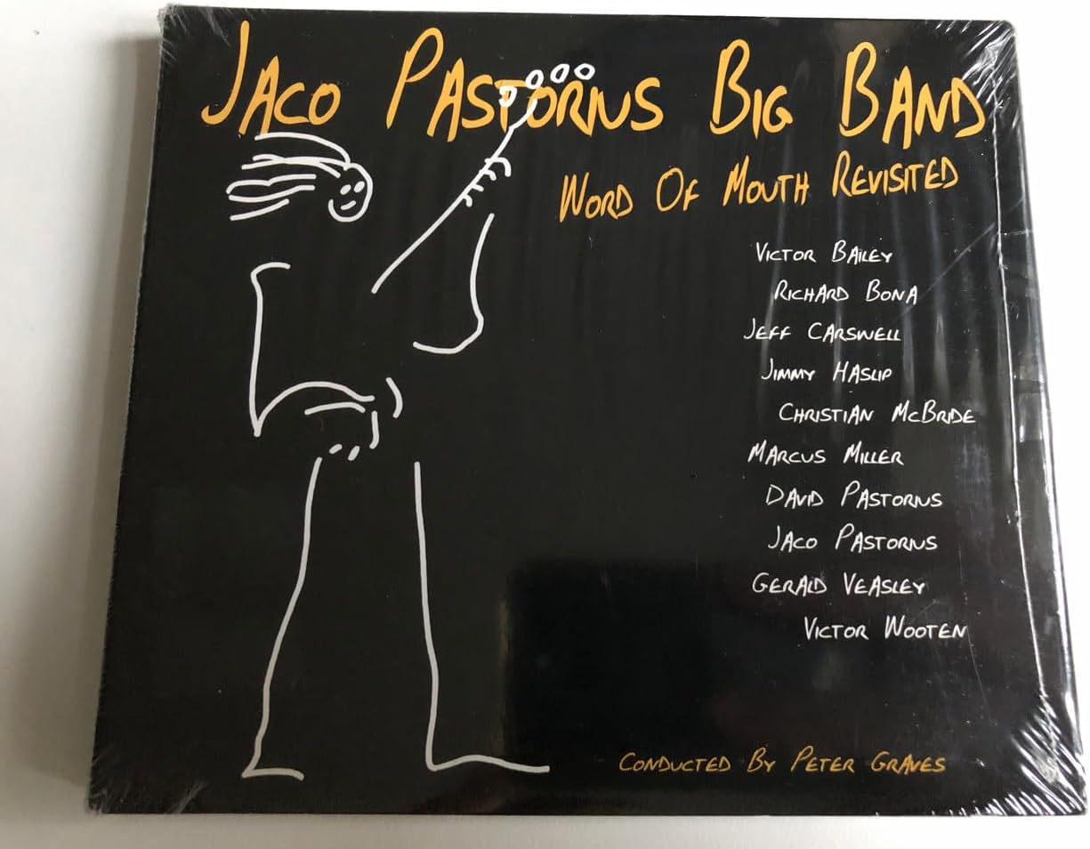 CD JACO PASTORIUS - Word of Mouth Revisited HUCD3078PROMO Heads Up Intern 2003 US Jazz Used
CD JACO PASTORIUS - Word of Mouth Revisited HUCD3078PROMO Heads Up Intern 2003 US Jazz Used