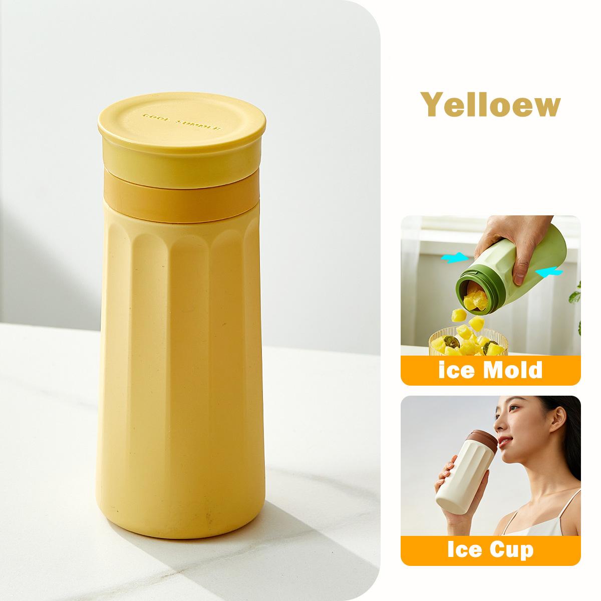 Portable 2 in 1 Ice Cubes Mold & Ice Cube Cup Squeeze Out Ice Cubes Quick Demolding Ice Mold Silicone Material Outdoor Drink Cup жовтий
Portable 2 in 1 Ice Cubes Mold & Ice Cube Cup Squeeze Out Ice Cubes Quick Demolding Ice Mold Silicone Material Outdoor Drink Cup жовтий