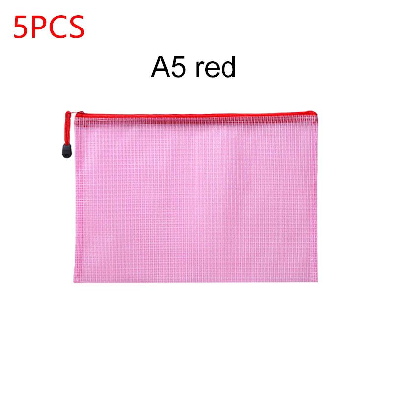 Mesh Zipper Pouch Document Bag A4/A5 Waterproof Zip File Folders Pen Bag Storage Bags School Office Supplies Document Folder TMZ
Mesh Zipper Pouch Document Bag A4/A5 Waterproof Zip File Folders Pen Bag Storage Bags School Office Supplies Document Folder TMZ