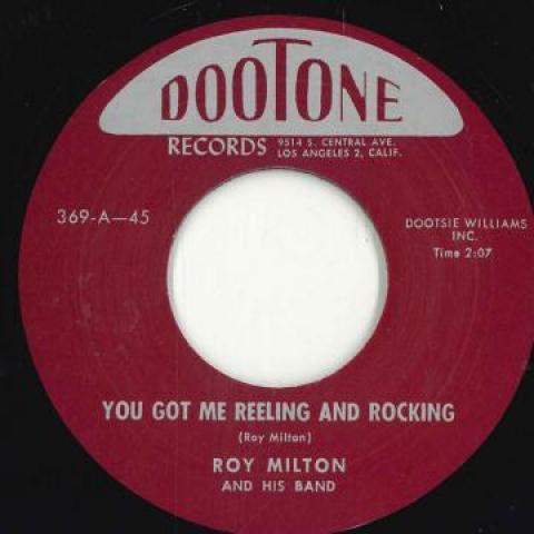 7inch Record ROY MILTON - You Got Me Reeling And Rocking / No 369 Doo Tone 2022 UK Soul/Funk
7inch Record ROY MILTON - You Got Me Reeling And Rocking / No 369 Doo Tone 2022 UK Soul/Funk