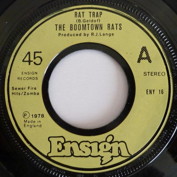 7-дюймовая пластинка BOOMTOWN RATS Rat Trap ENY16 Ensign 1978 UK Поп Б/у
7-дюймовая пластинка BOOMTOWN RATS Rat Trap ENY16 Ensign 1978 UK Поп Б/у