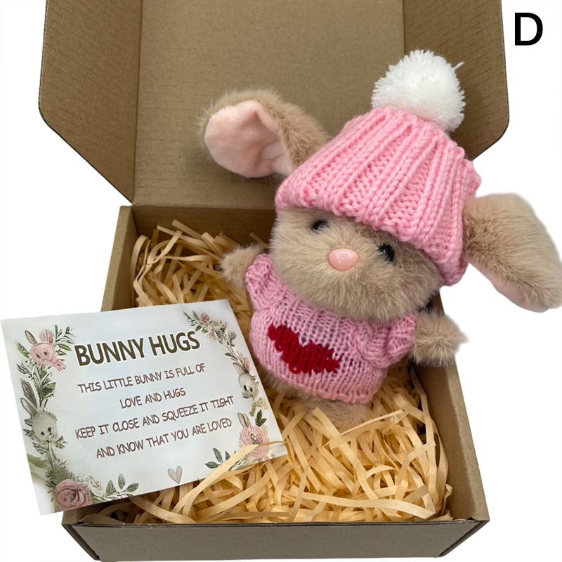 Мини Зайчик Обнимашка Милый Пасхальный Подарок Плюшевый Зайчик в Вязаной Шапке и с Помпоном Мягкий Карманный Кролик для Эмоциональной Поддержки с Подарочной Коробкой и Открыткой
Мини Зайчик Обнимашка Милый Пасхальный Подарок Плюшевый Зайчик в Вязаной Шапке и с Помпоном Мягкий Карманный Кролик для Эмоциональной Поддержки с Подарочной Коробкой и Открыткой
