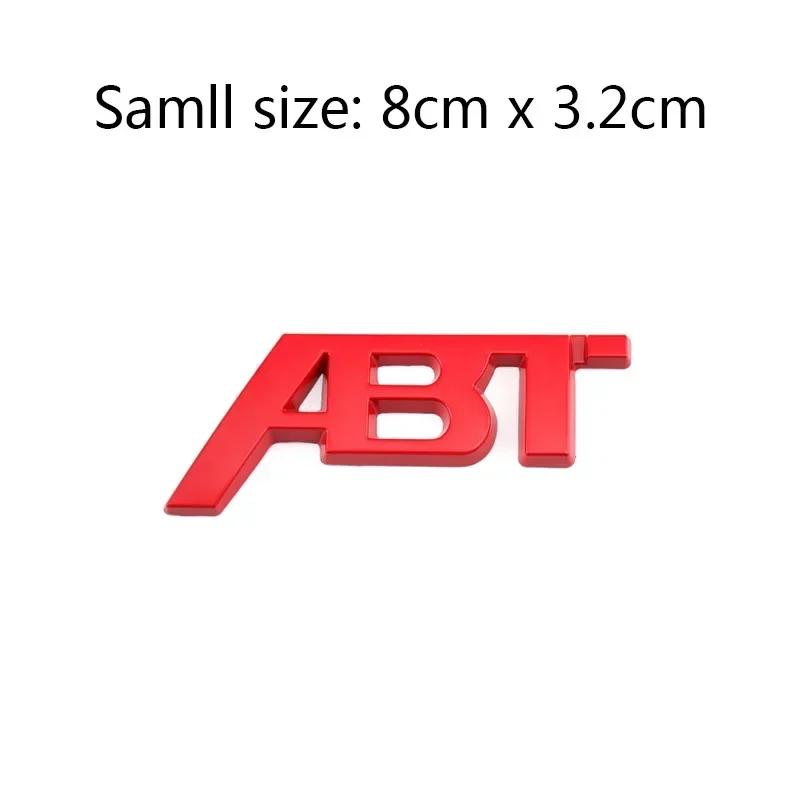 11CM/8CM Car Front Grille Emblem Tail Trunk Sticker for Volkswagen VW ABT Badge GOLF JETTA MK4 PASSAT TIGUAN Polo SR32 Sagitar
11CM/8CM Car Front Grille Emblem Tail Trunk Sticker for Volkswagen VW ABT Badge GOLF JETTA MK4 PASSAT TIGUAN Polo SR32 Sagitar