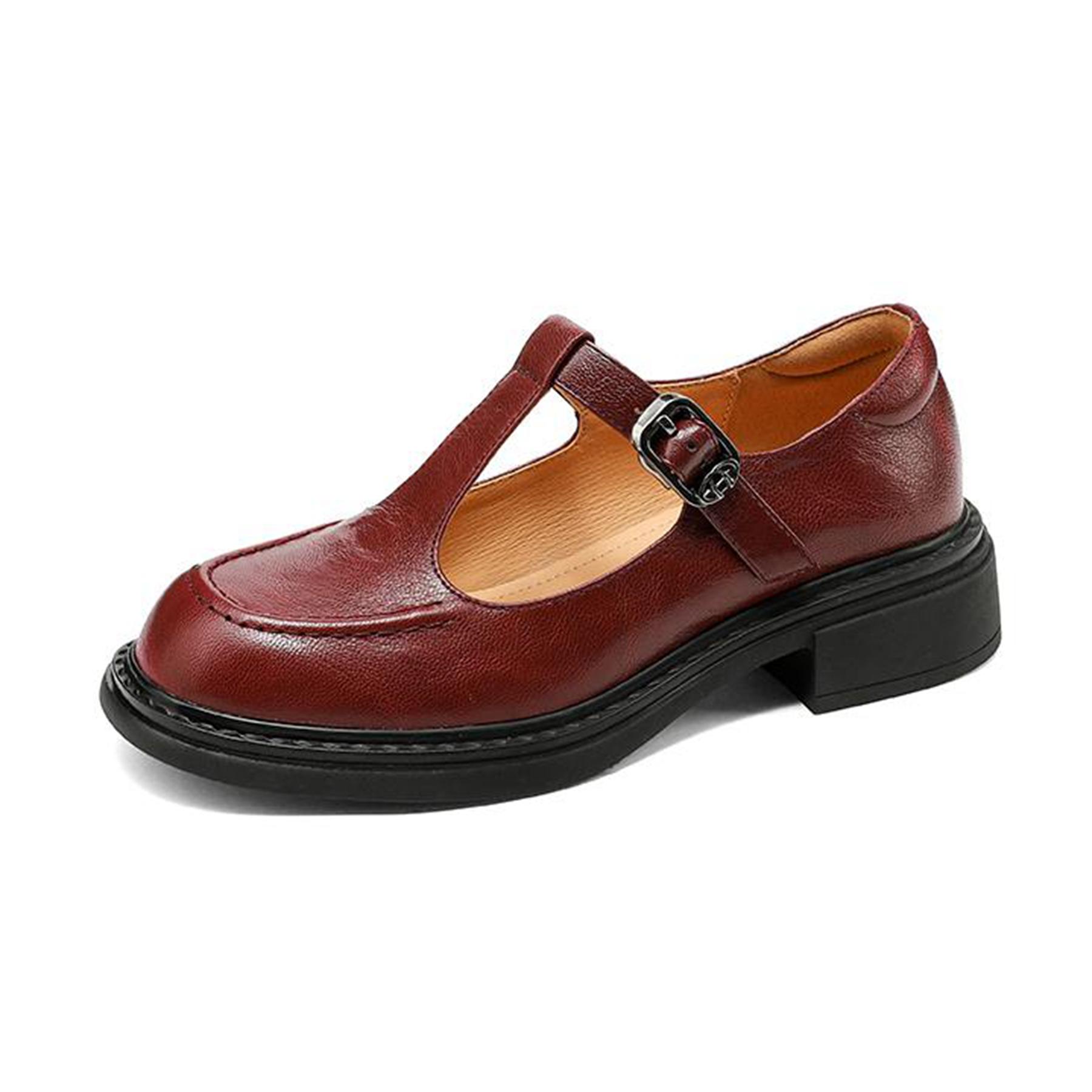 Krazing Pot Sheepskin Round Toe Size 42 Thick Med Heels Slip on Platform Gladiator Metal Buckle Autumn Pumps 34 коричневий
Krazing Pot Sheepskin Round Toe Size 42 Thick Med Heels Slip on Platform Gladiator Metal Buckle Autumn Pumps 34 коричневий