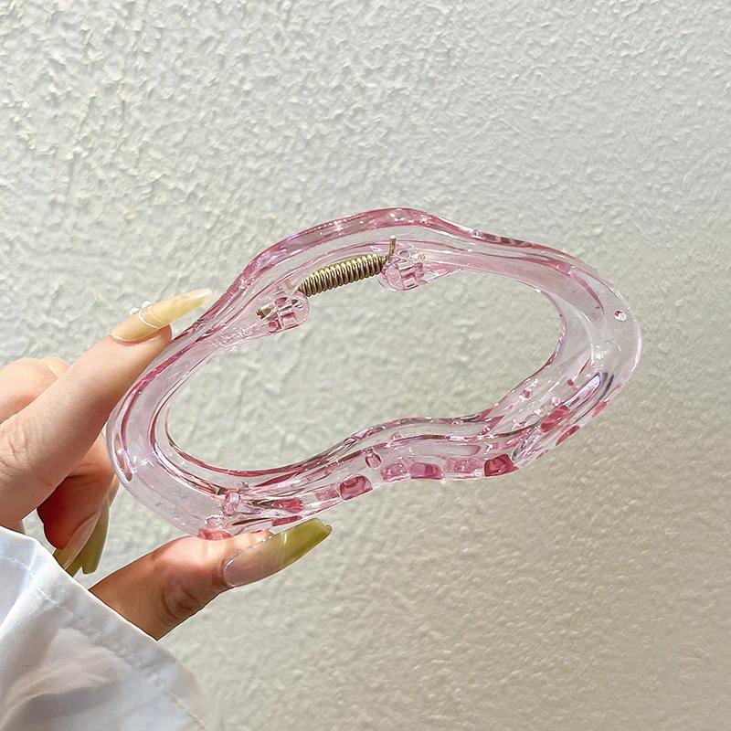 Transparent Grab Hair Clips Elegant Women Fashion Large Head Back Shark Cawl Clips Geometry Grip Girls Hair Accessories Jewelry
Transparent Grab Hair Clips Elegant Women Fashion Large Head Back Shark Cawl Clips Geometry Grip Girls Hair Accessories Jewelry