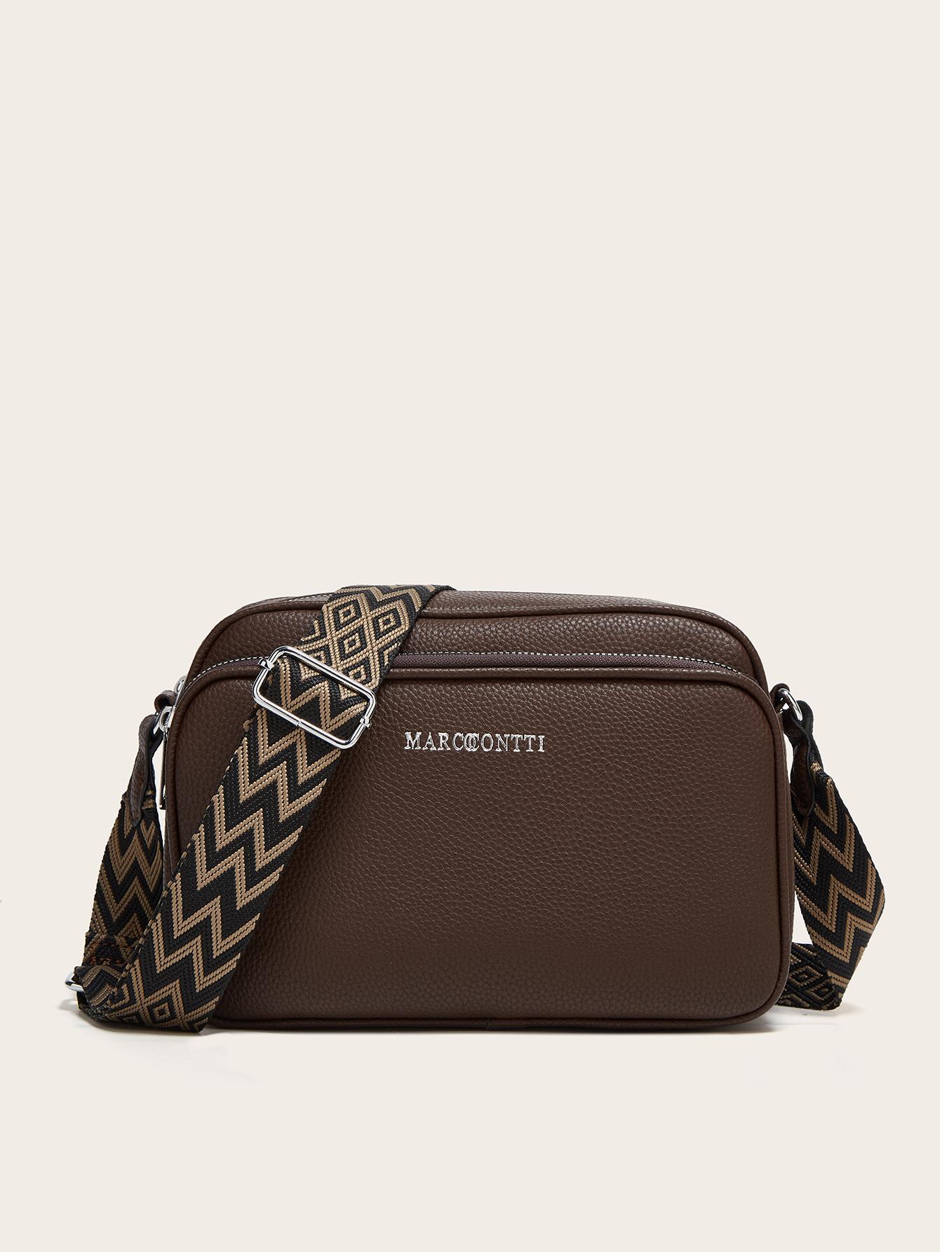 Women s bag new fashionable and simple shoulder messenger bag small square bag large capacity camera bag Guangzhou темно-коричневого кольору
Women s bag new fashionable and simple shoulder messenger bag small square bag large capacity camera bag Guangzhou темно-коричневого кольору
