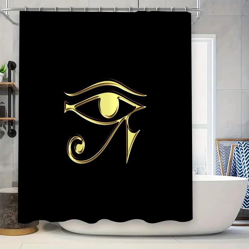 Egyptian Eye Of Horus Shower Curtain Waterproof Vintage Pattern Decor Bathroom Curtains Ancient Egypt Theme Home Decor W60H190(CM)-1 Pcs
Egyptian Eye Of Horus Shower Curtain Waterproof Vintage Pattern Decor Bathroom Curtains Ancient Egypt Theme Home Decor W60H190(CM)-1 Pcs