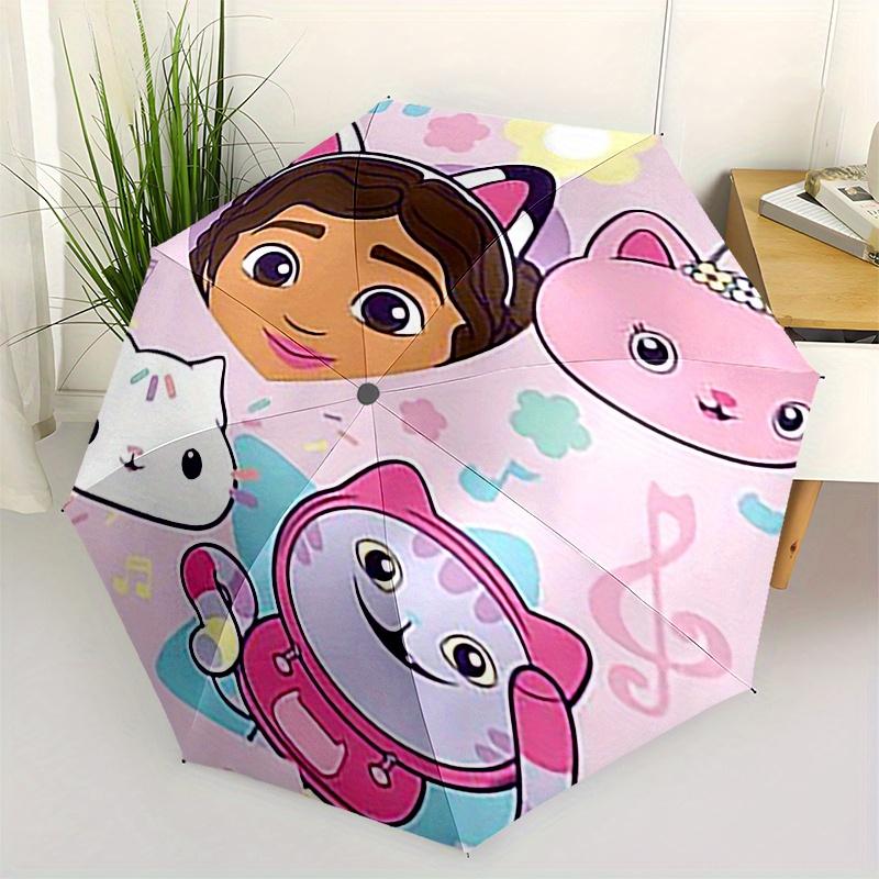 Gaby s Dollhouse Automatic folding umbrella simple eight rib design, bright color pattern, durable iron frame, ideal for travel and outdoor
Gaby s Dollhouse Automatic folding umbrella simple eight rib design, bright color pattern, durable iron frame, ideal for travel and outdoor