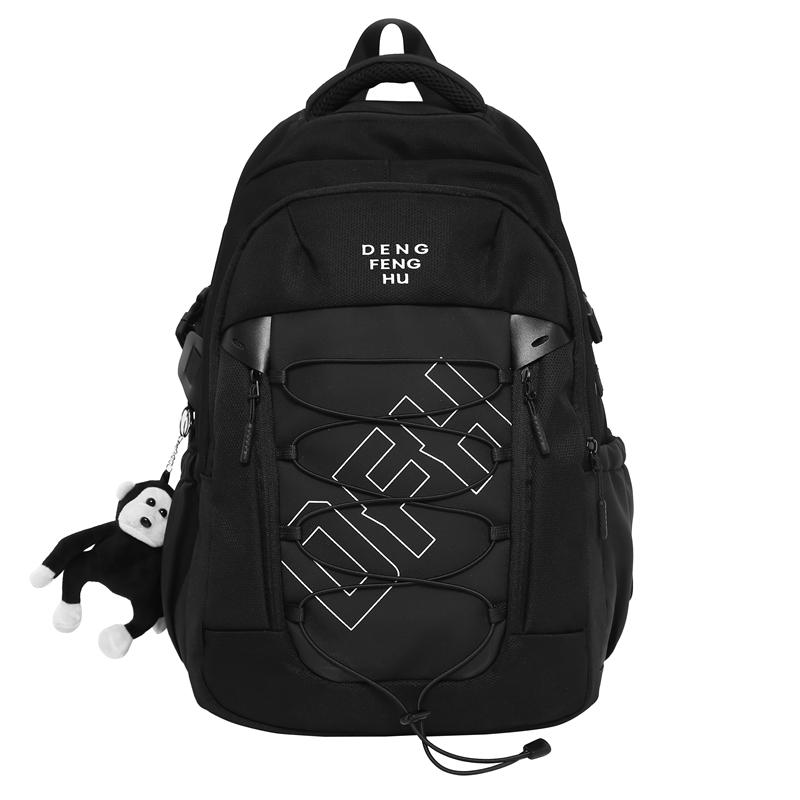 Рюкзак для школьников большой емкости, износостойкий водонепроницаемый рюкзак для мужчин с надписью чёрный
Рюкзак для школьников большой емкости, износостойкий водонепроницаемый рюкзак для мужчин с надписью чёрный