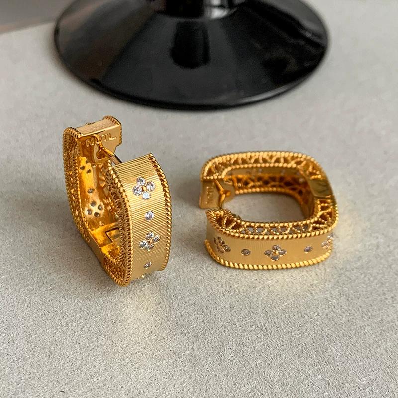 Fashion Retro Heavy Industry Square Gold Ear Clip Women s Niche Design Classy Temperament and Exaggerated Earrings Graceful Earrings золотой
Fashion Retro Heavy Industry Square Gold Ear Clip Women s Niche Design Classy Temperament and Exaggerated Earrings Graceful Earrings золотой