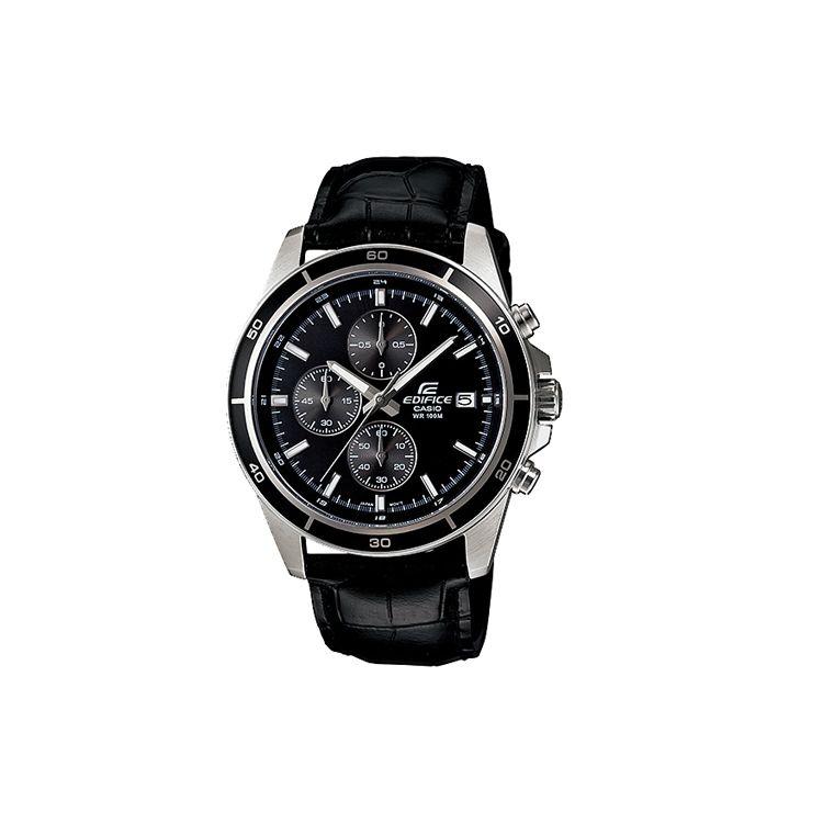 Casio Edifice Simple Casual Fashion 100M Waterproof Quartz Movement Genuine Leather Strap Mens Watch Black Dial Men watches EFR-526L-1AV Regular Watch Box,Black Dial
Casio Edifice Simple Casual Fashion 100M Waterproof Quartz Movement Genuine Leather Strap Mens Watch Black Dial Men watches EFR-526L-1AV Regular Watch Box,Black Dial