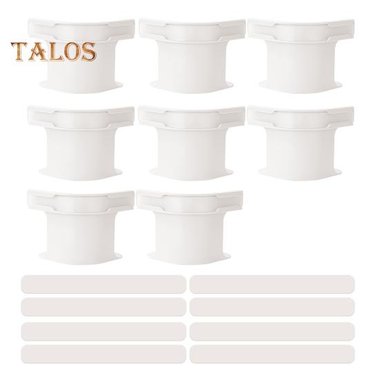 8 шт. держатель простыней с замковой полосой, прочный, держит простыни плотно, угол простыни на резинке, держатель, застежка, подходит для всех размеров матраса белый