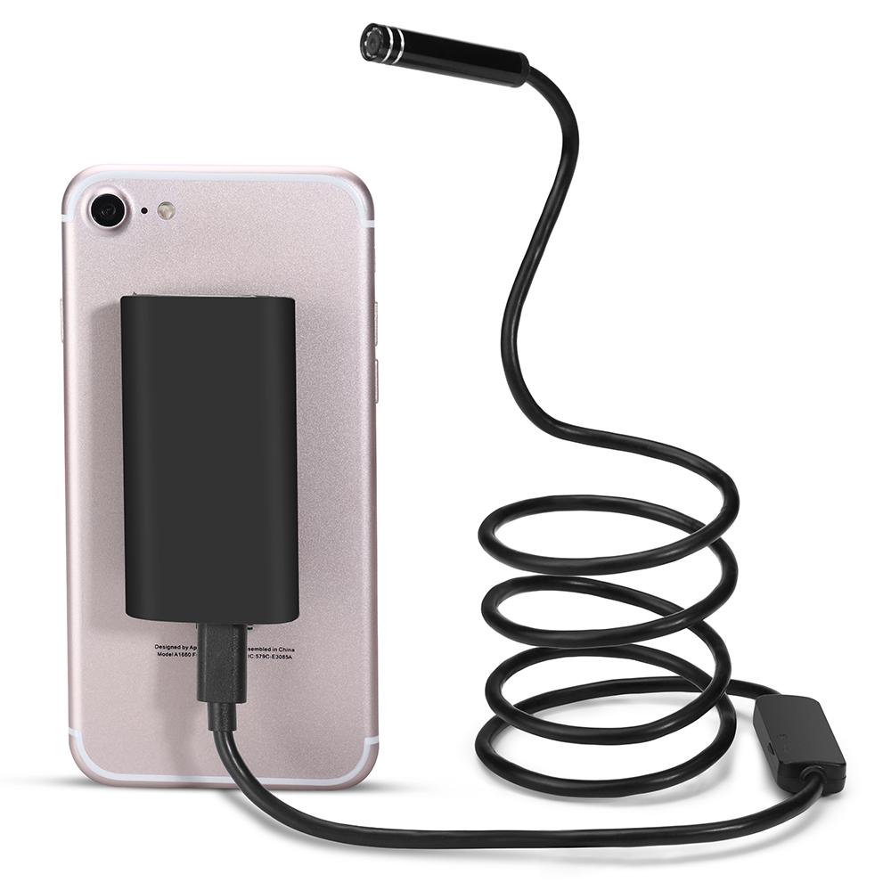 YPC100 1m Flexible Wire WiFi Borescope Camera with Light, 8mm Camera Lens Inspection Endoscope Type A
YPC100 1m Flexible Wire WiFi Borescope Camera with Light, 8mm Camera Lens Inspection Endoscope Type A