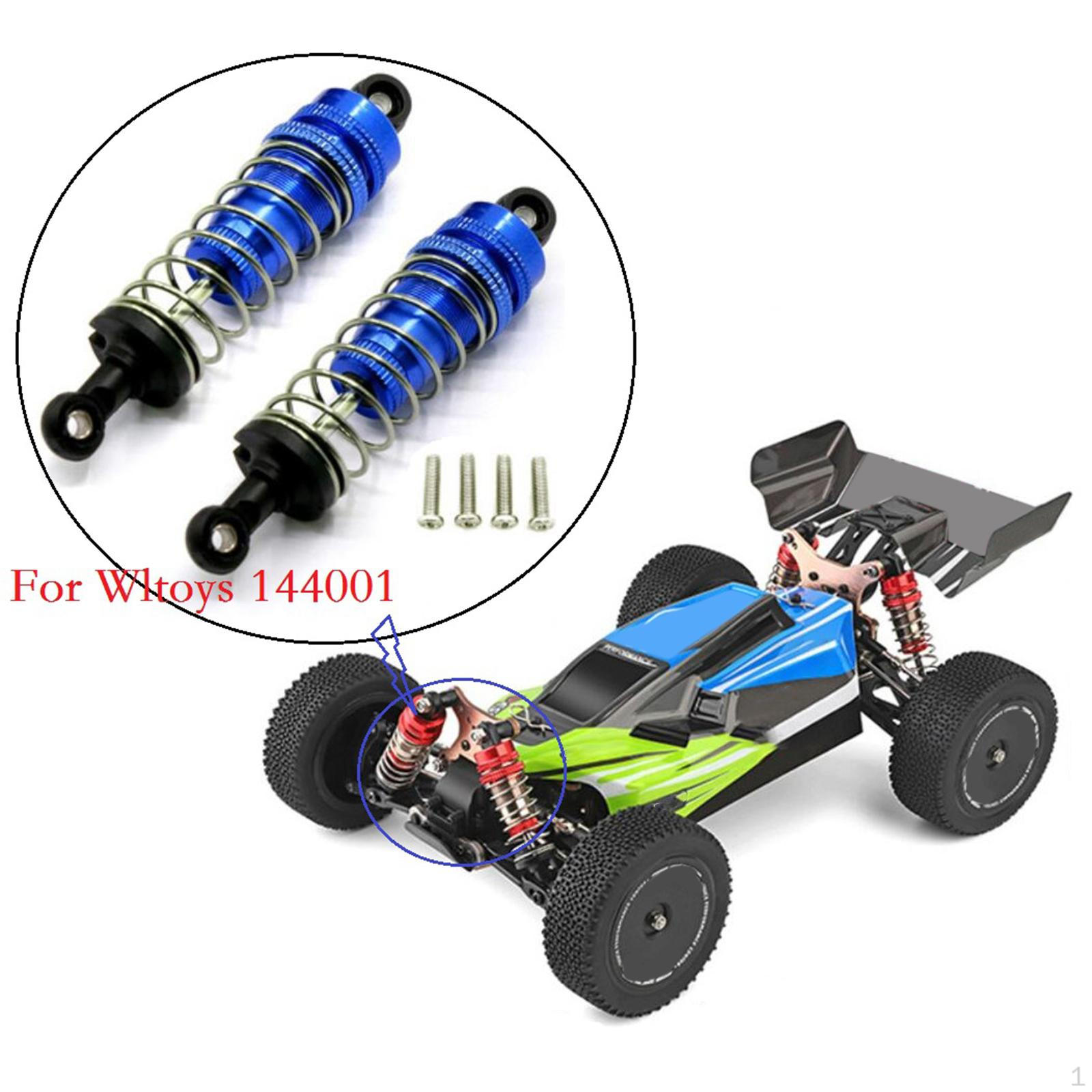 2 Передні амортизатори регульовані підходять для 144001 RC Позашляховик Баггі Модернізації Запчастини
2 Передні амортизатори регульовані підходять для 144001 RC Позашляховик Баггі Модернізації Запчастини