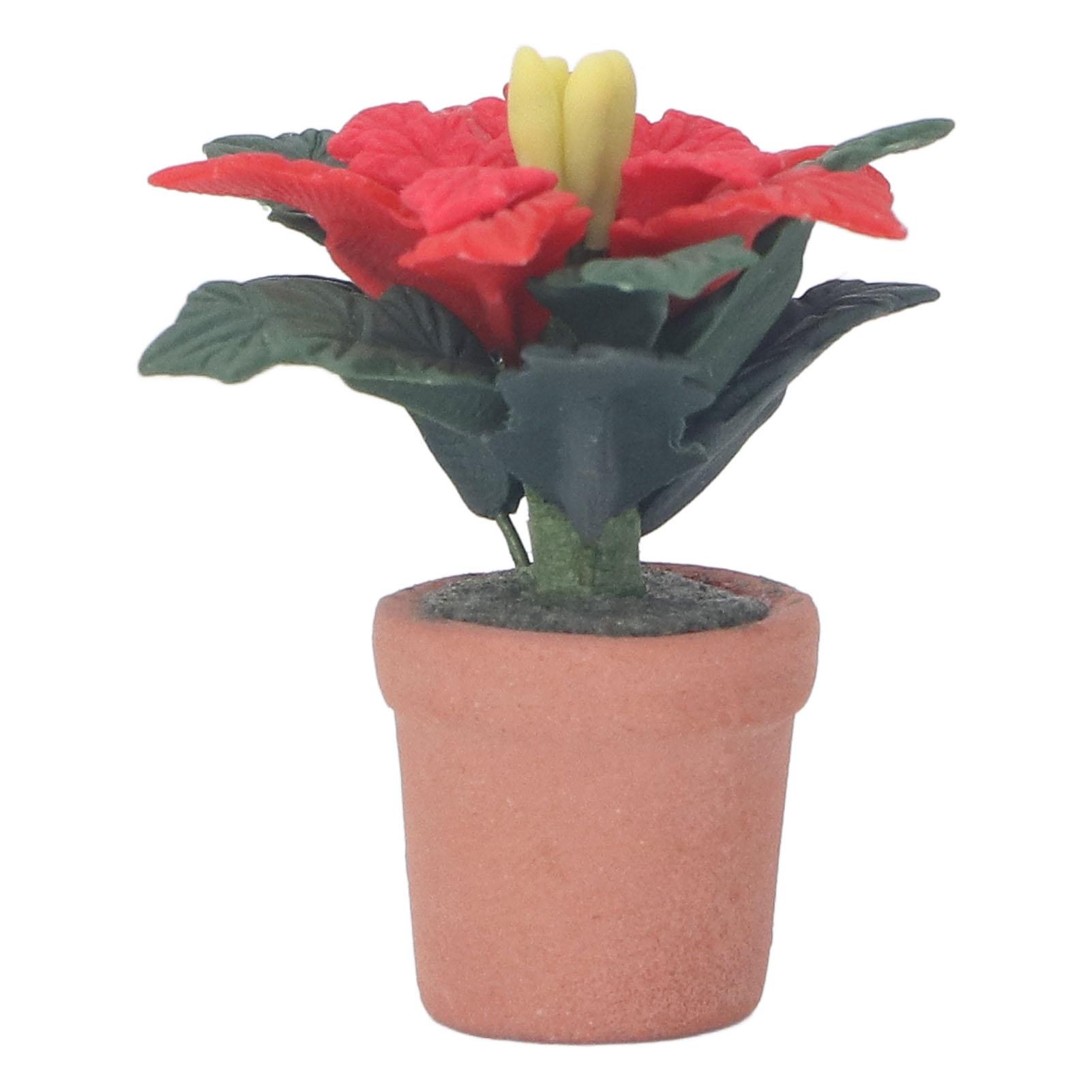 Dollhouse Miniature Clay Flower Simulation Artificial Clay Flower Decoration for 1/12 Dollhouse
Dollhouse Miniature Clay Flower Simulation Artificial Clay Flower Decoration for 1/12 Dollhouse