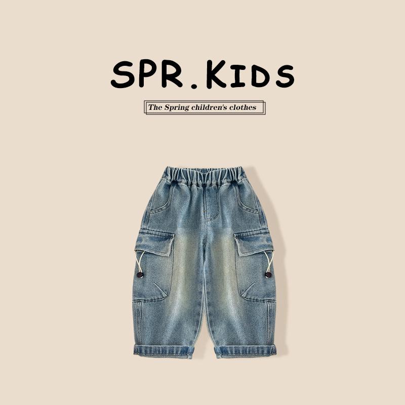 2025 Boys Spring Workwear Jeans: Small to Medium Children s Trendy Pants 110 cm светло-синий
2025 Boys Spring Workwear Jeans: Small to Medium Children s Trendy Pants 110 cm светло-синий