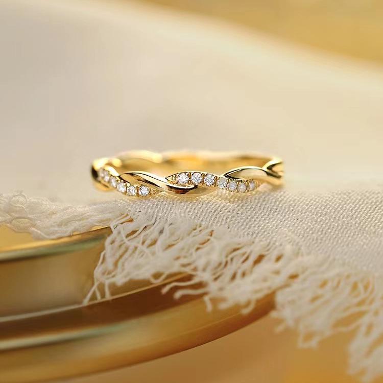 Lulu Tong 2022 Sterling Silver Braided Women s Wedding Ring - Simple, Fashionable, Cold Style Size 7
Lulu Tong 2022 Sterling Silver Braided Women s Wedding Ring - Simple, Fashionable, Cold Style Size 7
