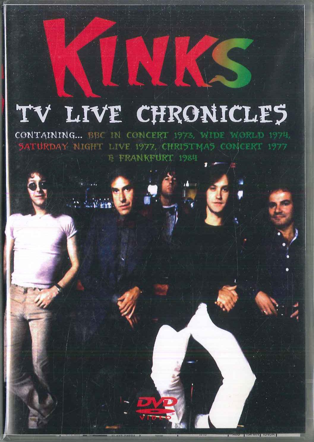 DVD KINKS Tv Live Chronicles FSVD237 NOT ON LABEL Non Japan Music Video Used
DVD KINKS Tv Live Chronicles FSVD237 NOT ON LABEL Non Japan Music Video Used