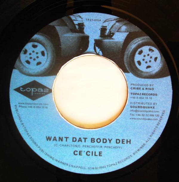 7-дюймовая пластинка CE CILE / GENERAL LEVY - Want Dat Body Deh / Shake What Ya M TPZ7015 Topaz Records 2003 Ямайка Регги, Ска и Даб Б/У
7-дюймовая пластинка CE CILE / GENERAL LEVY - Want Dat Body Deh / Shake What Ya M TPZ7015 Topaz Records 2003 Ямайка Регги, Ска и Даб Б/У