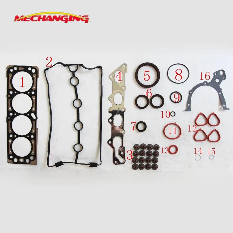 L91 F16D3 FIT CHEVROLET OPTRA (1J_) 1.6 Engine Full Gasket Set Engine Gasket Set Cylinder Head Gasket 93740513 50253100
L91 F16D3 FIT CHEVROLET OPTRA (1J_) 1.6 Engine Full Gasket Set Engine Gasket Set Cylinder Head Gasket 93740513 50253100