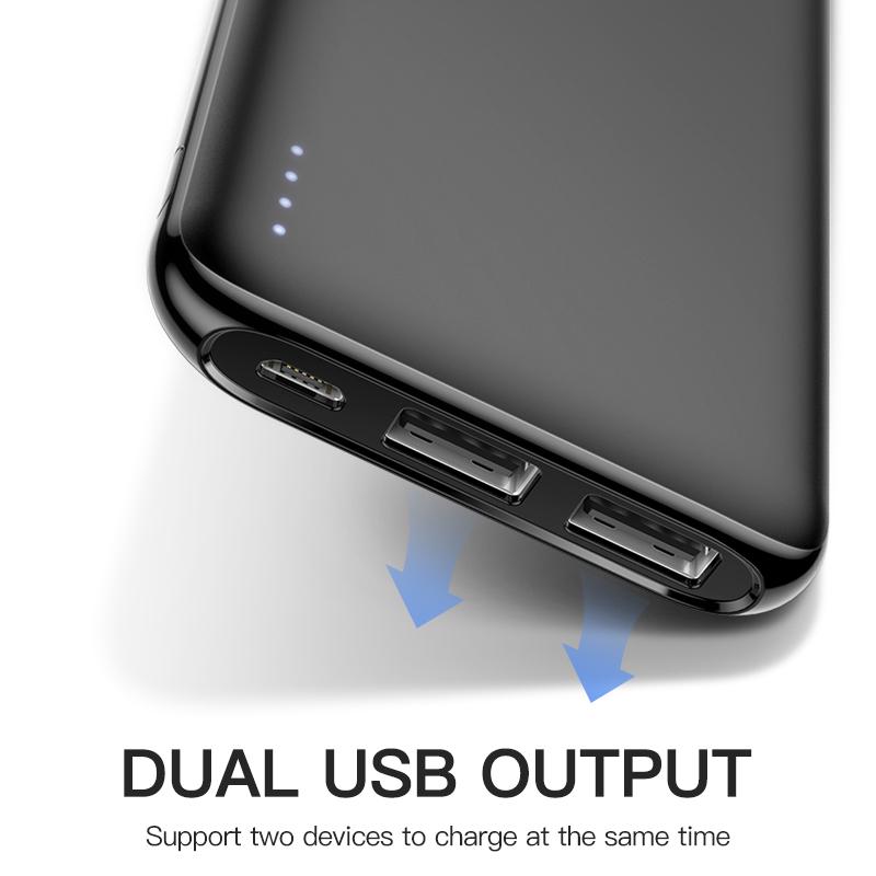 KUULAA Power Bank 10000 мАч Портативный Внешний Аккумулятор Двойной USB Зарядка Powebank для Xiaomi Huawei
KUULAA Power Bank 10000 мАч Портативный Внешний Аккумулятор Двойной USB Зарядка Powebank для Xiaomi Huawei