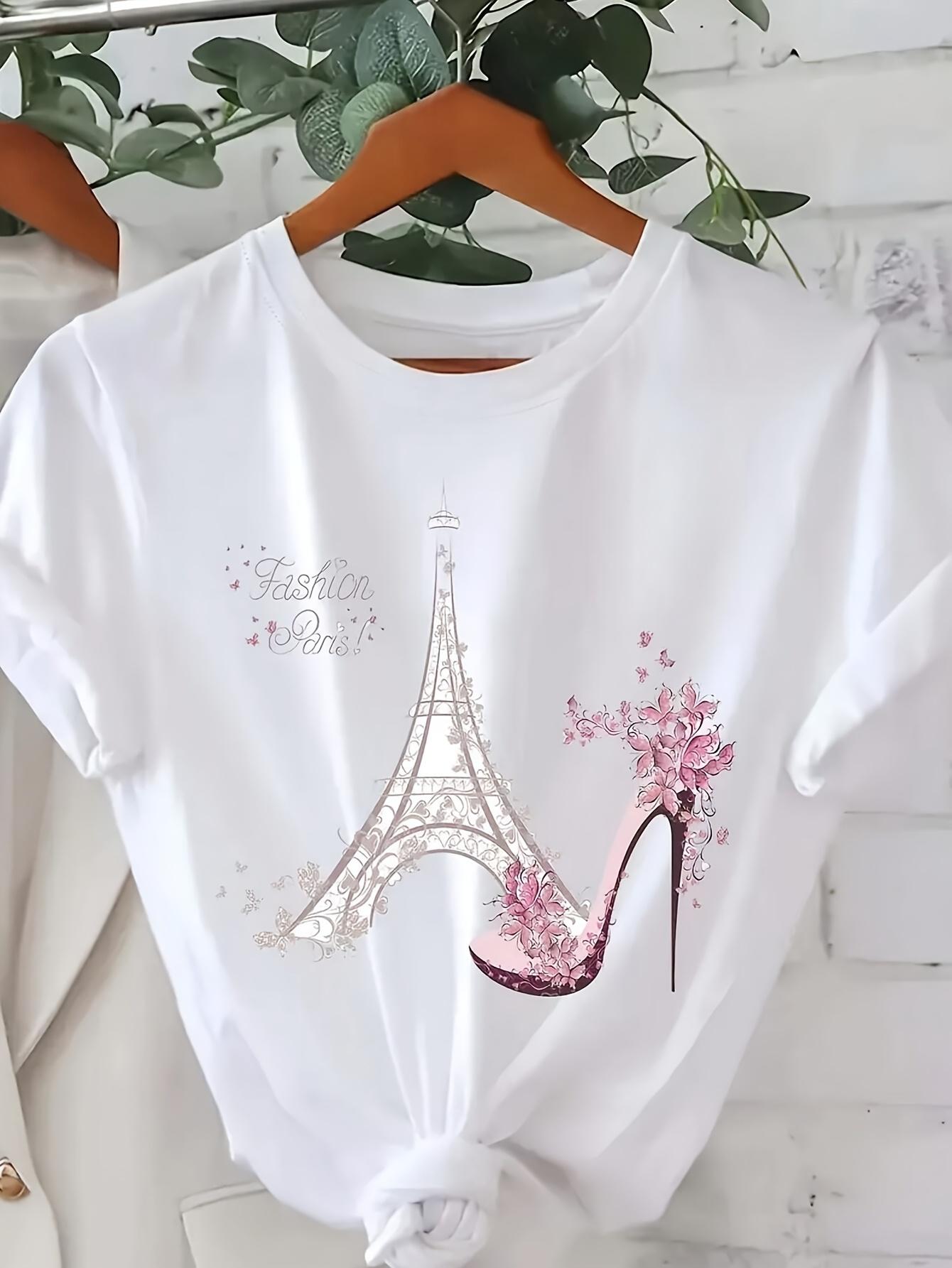 Fashionable Women S T-Shirt Comfortable And Relaxed Round Neck Elegant Casual Top Elegant Party Summer Must-Have Fashionable S
Fashionable Women S T-Shirt Comfortable And Relaxed Round Neck Elegant Casual Top Elegant Party Summer Must-Have Fashionable S