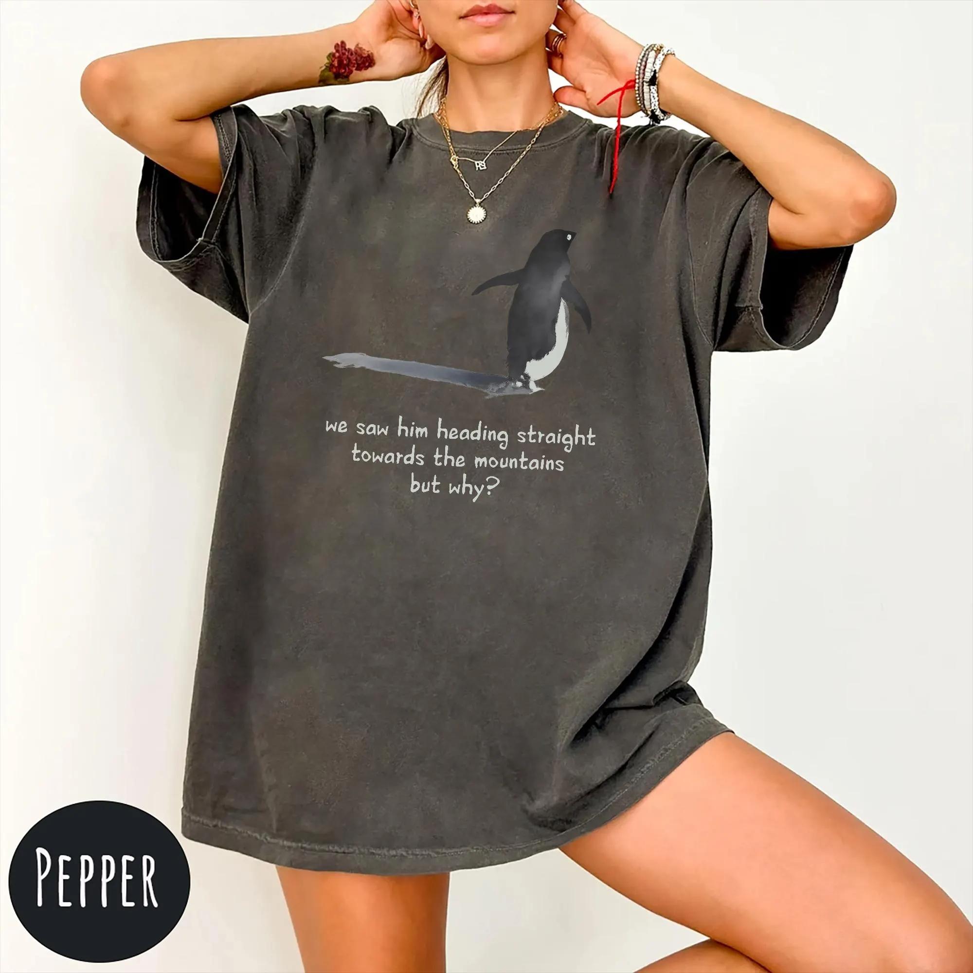 2026 Summer Womens Sad Penguins Tshirt Pure Cotton and Breathable Short Sleeve Streetwear Oversized Loose Casual 4XL
2026 Summer Womens Sad Penguins Tshirt Pure Cotton and Breathable Short Sleeve Streetwear Oversized Loose Casual 4XL